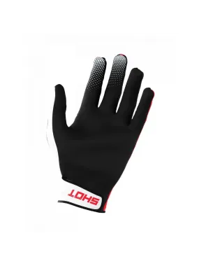 Shot Rogue Revolt Gloves Red